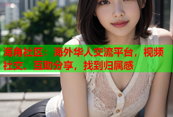海角社区：海外华人交流平台，视频社交、互助分享，找到归属感