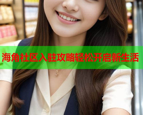 海角社区入驻攻略轻松开启新生活