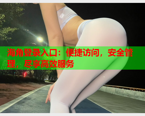 海角登录入口：便捷访问，安全管理，尽享高效服务